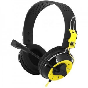 Наушники GEMIX N4 black/yellow Gaming