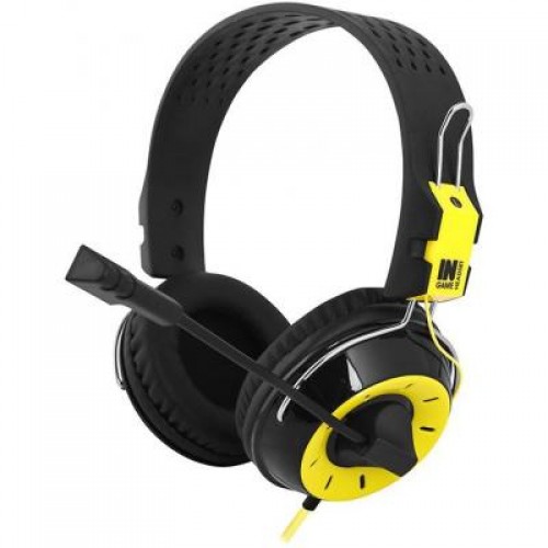Наушники GEMIX N4 black/yellow Gaming