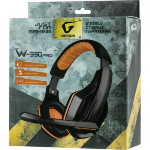 Навушники GEMIX W-330 Black/Orange
