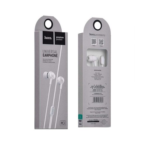Наушники Hoco M3 White