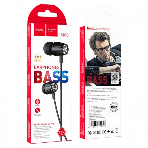 Наушники Hoco M88 black