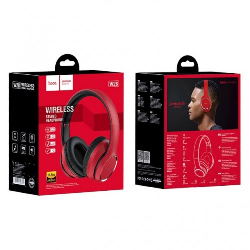 Наушники Hoco W28 Journey Red