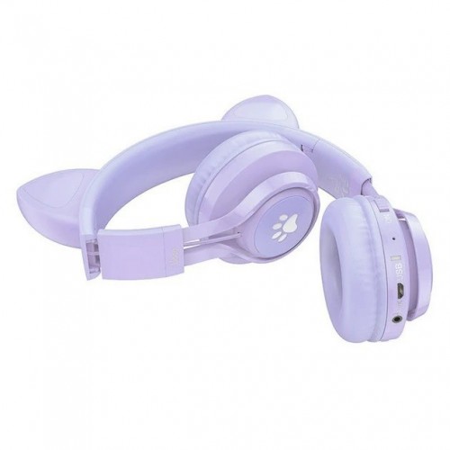 Наушники Hoco W39 Cat violet