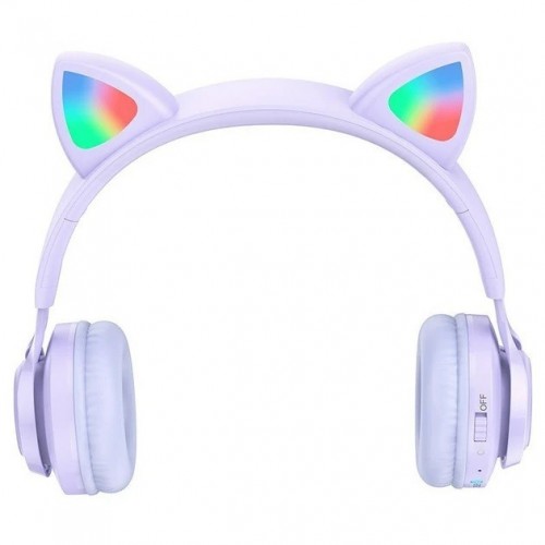 Наушники Hoco W39 Cat violet