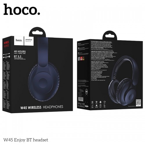 Наушники Hoco W45 Enjoy blue