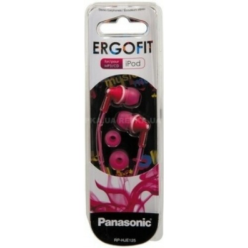 Навушники Panasonic RP-HJE125E-P Pink