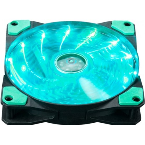 Кулер Marvo FN-10 120mm Green LED