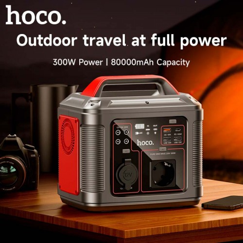 Портативная электростанция HOCO DB28 (80000mAh) 300W