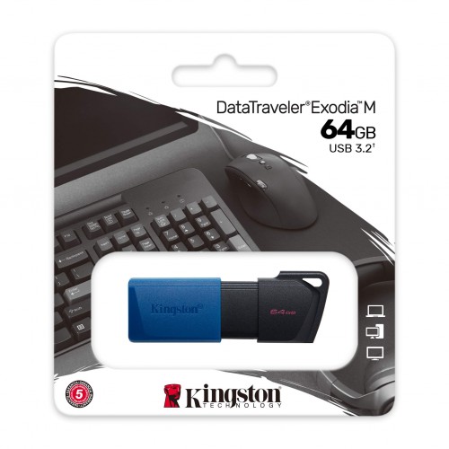 USB 3.2 64Gb Kingston DT Exodia M