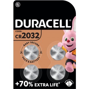 Батарейки Duracell DL2032, 4шт.