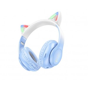 Наушники Hoco W42 Cat Blue