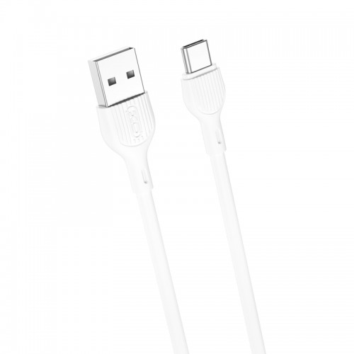 USB кабель XO NB200 Type-C 2m. white