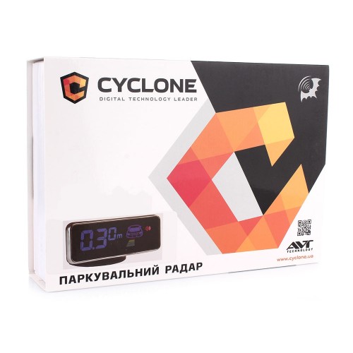 Паркувальний радар Cyclone SX-4T2 black