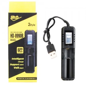 Зарядное устройство HD-8990B LED (для 18650 и др.)
