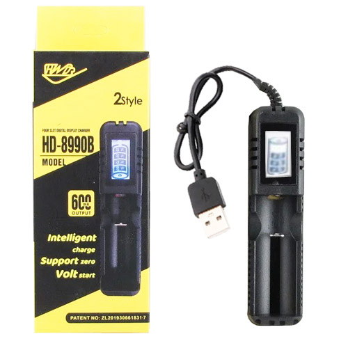 Зарядное устройство HD-8990B LED (для 18650 и др.)
