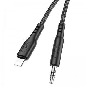 Кабель AUX Hoco UPA18 Lightning to 3.5mm