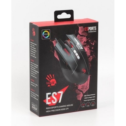 Мышь игровая A4Tech Bloody ES7 Esports black