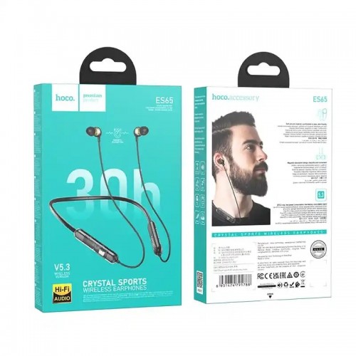 Наушники Hoco ES65 Bluetooth black