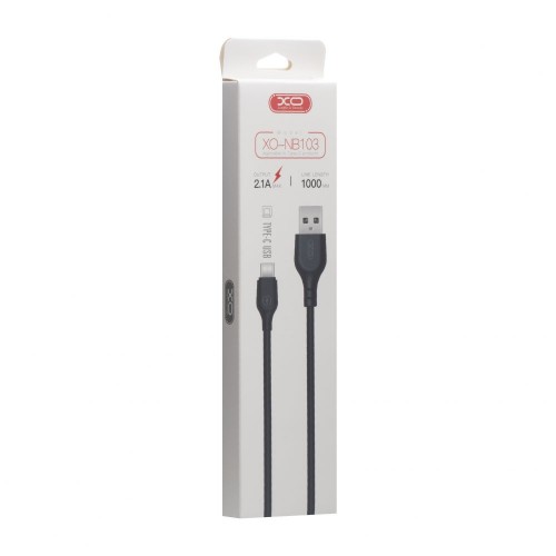 USB кабель XO NB103 Type-C 2m. black