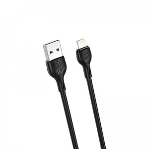 USB кабель XO NB200 Lightning 2m. black
