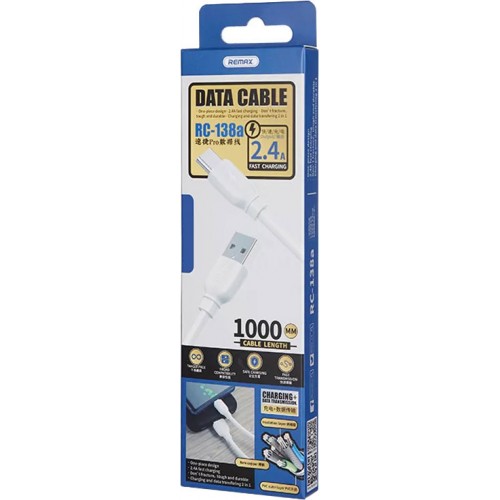 USB кабель Remax Suji Pro Type-C white