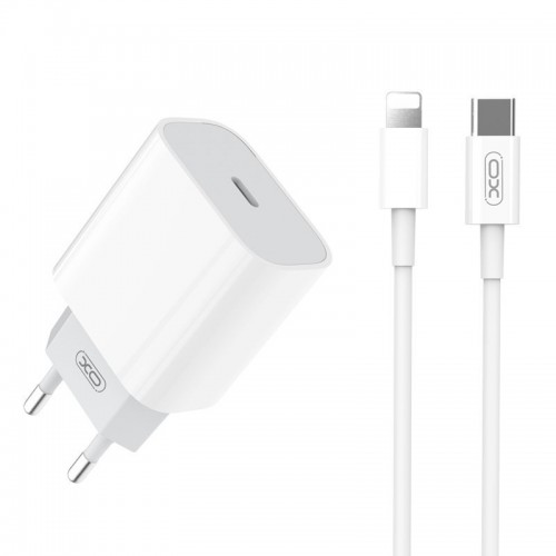 Сетевое зарядное устройство XO L77 PD (Type-C, 20W) white