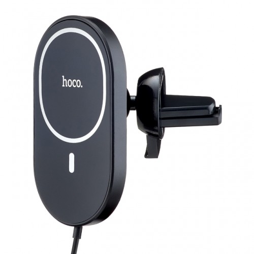 Держатель Hoco CA90 MagSafe Wireless Charger 15W black