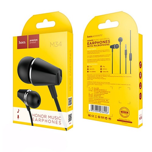 Наушники Hoco M34 Black