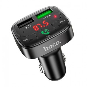 FM-трансмиттер Hoco E59 (АЗУ 2USB, QC3.0, 3.1А)