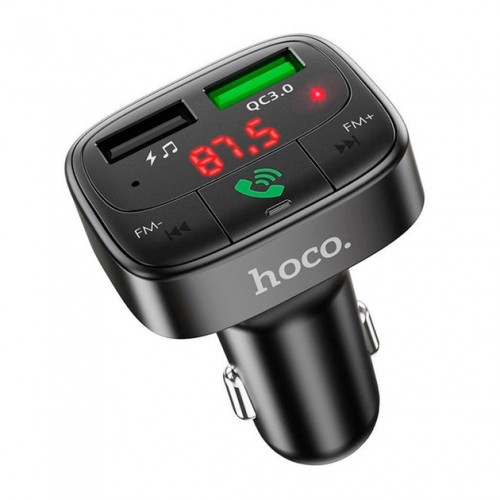 FM-трансмиттер Hoco E59 (АЗУ 2USB, QC3.0, 3.1А)