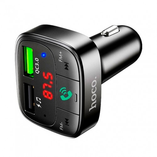 FM-трансмиттер Hoco E59 (АЗУ 2USB, QC3.0, 3.1А)