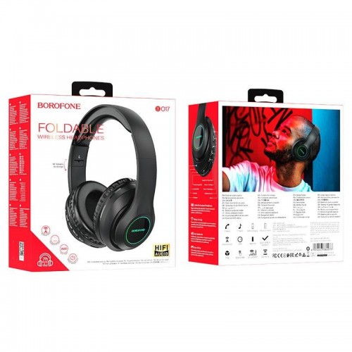 Навушники Borofone BO17 Bluetooth Black
