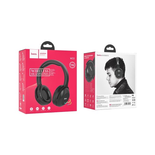 Наушники Hoco W33 Art Sount Black
