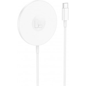 БЗУ Hoco CW50 3in1 MagSafe Wireless Charger 15W white