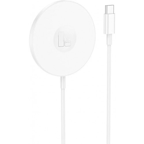 БЗУ Hoco CW50 3in1 MagSafe Wireless Charger 15W white