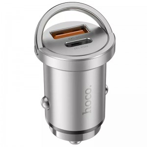 АЗУ Hoco NZ10 PD+QC3.0 (USB, Type-C, 45W) Silver
