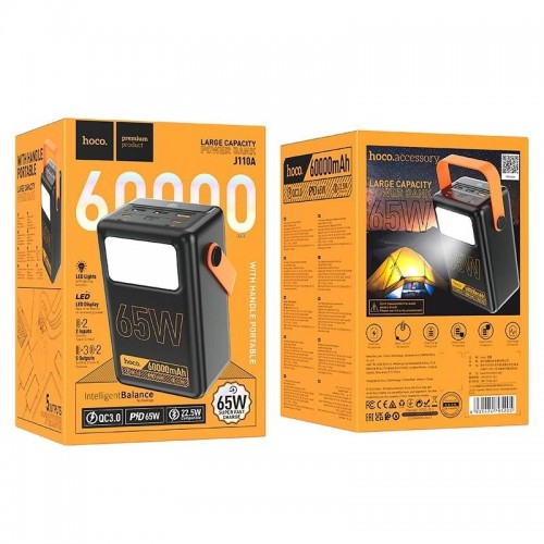 Power Bank Hoco J110A PD+QC3.0 65W (60000mAh) Black