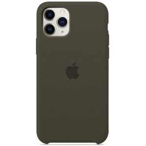 Чехол-накладка  Silicone Case iPhone 11 Pro (34) Olive