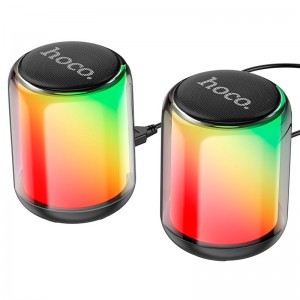 Колонка Hoco BS56 Colorful 2in1 PC black