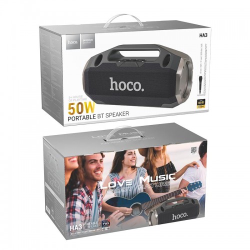 Колонка Hoco HA3 Drum Outdoor black