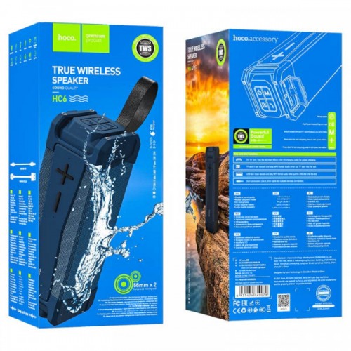 Колонка Hoco HC6 Magic sports IPX5 blue