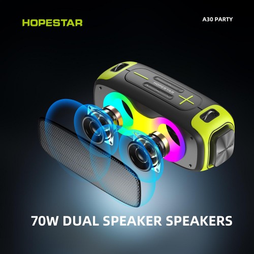Колонка Hopestar A30 Party grey/yellow