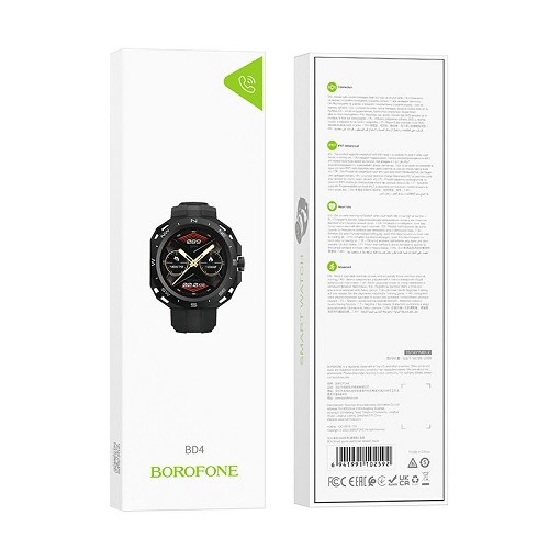 Смарт-часы Borofone BD4 Black
