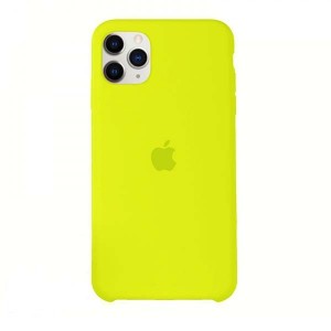 Чехол-накладка  Silicone Case iPhone 11 Pro (32) Shiny yellow