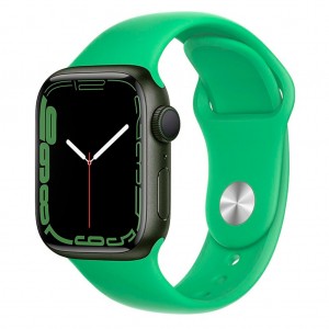Ремешок Hoco WA01 for Apple Watch 1-8 (38/40/41mm) bright green