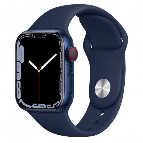 Ремешок Hoco WA01 for Apple Watch 1-8 (38/40/41mm) deep blue