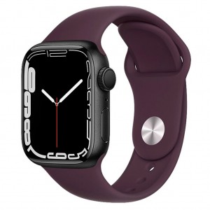 Ремінець Hoco WA01 for Apple Watch 1-8/Ultra (42/44/45/49mm) crimson cherry
