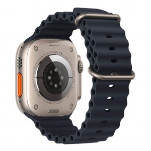 Ремешок Hoco WA12 for Apple Watch 1-8 (42/44/45/49mm) midnight blue