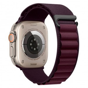 Ремешок Hoco WA20 for Apple Watch 1-8 (42/44/45/49mm) purple cherry