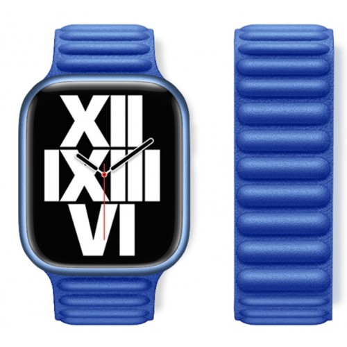 Ремінець Hoco WA23 for Apple Watch 1-8 (42/44/45/49mm) klein blue